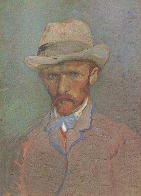 Vincent Van Gogh Self-Portrait with Grey Felt Hat (nn04) china oil painting image